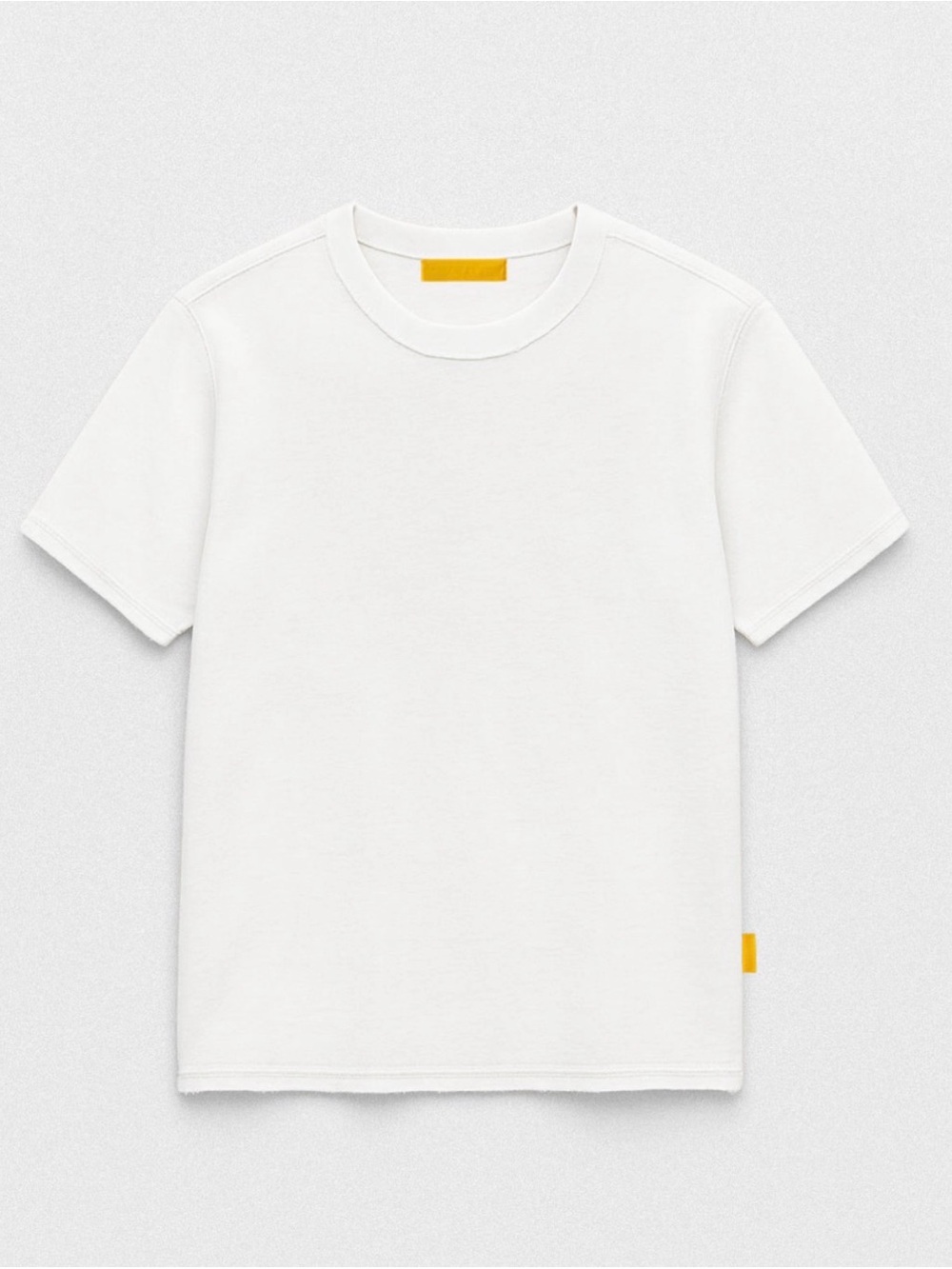 Yellow Label Co White T-Shirt Medium (NWT)
